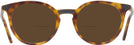 Round Light Tortoise Stanton Bifocal Reading Sunglasses View #2