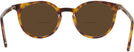 Round Light Tortoise Stanton Bifocal Reading Sunglasses View #4