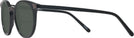 Round Black Stanton Bifocal Reading Sunglasses View #3