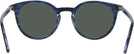 Round Blue Tortoise Stanton Bifocal Reading Sunglasses View #4
