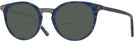 Round Blue Tortoise Stanton Bifocal Reading Sunglasses View #1