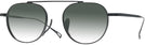 Round,Aviator Black Xavier w/ Gradient Progressive Reading Sunglasses View #1