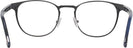 Round Grey With Blue Canali CO303 Single Vision Full Frame View #4