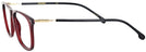 Square Opal Burgundy Carrera 144V Single Vision Full Frame View #3