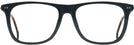 Square Black Gold Carrera 144V Single Vision Full Frame View #2