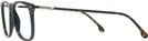 Square Black Gold Carrera 144V Single Vision Full Frame View #3