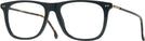 Square Black Gold Carrera 144V Single Vision Full Frame View #1