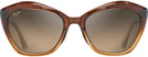 Cat Eye Chocolate Fade/HCL Lens Maui Jim Lotus 827 View #2
