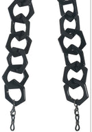  Black Large Hex Chain View #3