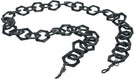  Black Chunky Hex Chain View #1