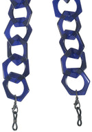  Transparent Blue Large Hex Chain View #3