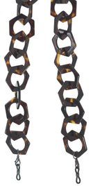  Dark Tortoise Large Hex Chain View #2