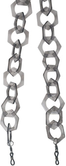  Transparent Grey Large Hex Chain View #2