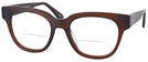 Wayfarer Matte Brown Chloe Bifocal View #1