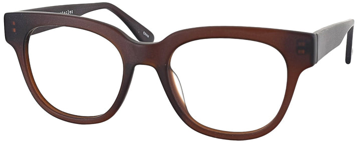 Wayfarer Matte Brown Chloe Computer Style Progressive View #1