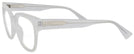 Wayfarer Matte Crystal Chloe Bifocal View #3