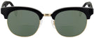 ClubMaster Black Hathaway Bifocal Reading Sunglasses View #2