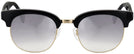 ClubMaster Black Hathaway w/ Gradient Progressive Reading Sunglasses View #2