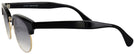 ClubMaster Black Hathaway w/ Gradient Bifocal Reading Sunglasses View #3