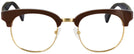 ClubMaster Cocoa Hathaway Single Vision Full Frame View #2
