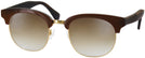 ClubMaster Cocoa Hathaway w/ Gradient Progressive Reading Sunglasses View #1