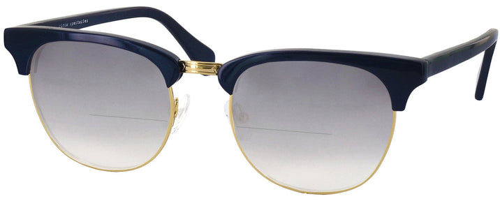 ClubMaster Navy Maxwell w/ Gradient Bifocal Reading Sunglasses View #1