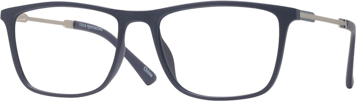 Square Navy Blue Alexander Single Vision Full Frame View #1