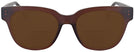 Wayfarer Matte Brown Chloe Bifocal Reading Sunglasses View #2