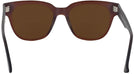 Wayfarer Matte Brown Chloe Bifocal Reading Sunglasses View #4