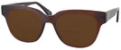 Wayfarer Matte Brown Chloe Bifocal Reading Sunglasses View #1