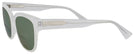 Wayfarer Matte Crystal Chloe Bifocal Reading Sunglasses View #3