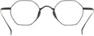 Unique Matte Black Edsal Progressive No-Lines View #4