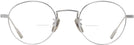 Round Silver Gatsby Bifocal View #2