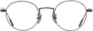 Round Matte Black Gatsby Progressive No-Lines View #2