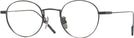 Round Matte Black Gatsby Progressive No-Lines View #1