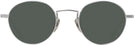 Round Silver Gatsby Progressive Reading Sunglasses View #2