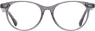 Round Transparent Grey Grace Progressive No-Lines View #2