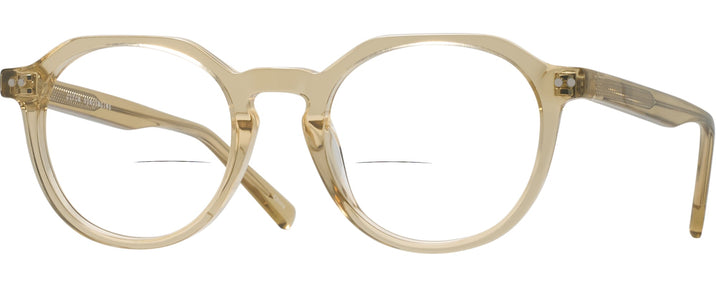 Round Light Brown Lenox Bifocal View #1
