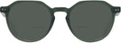 Round Green Lenox Bifocal Reading Sunglasses View #2