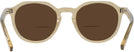 Round Light Brown Lenox Bifocal Reading Sunglasses View #4