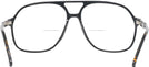 Aviator Black With Tortoise Temple Newport Bifocal View #4