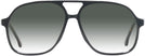 Aviator Black With Tortoise Temple Newport w/ Gradient Progressive Reading Sunglasses View #2