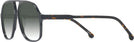 Aviator Black With Tortoise Temple Newport w/ Gradient Progressive Reading Sunglasses View #3