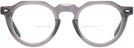 Round Transparent Grey Truman Bifocal View #2