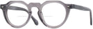 Round Transparent Grey Truman Bifocal View #1