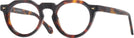 Round Tortoise Truman Single Vision Full Frame View #1