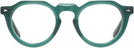 Round Transparent Green Truman Progressive No-Lines View #2