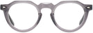Round Transparent Grey Truman Single Vision Full Frame View #2