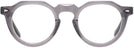 Round Transparent Grey Truman Progressive No-Lines View #2