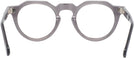 Round Transparent Grey Truman Single Vision Full Frame View #4